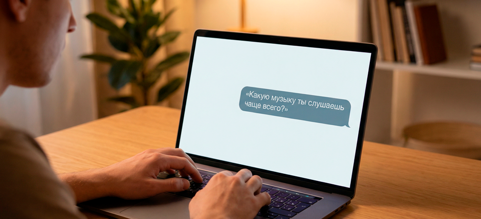 Пример вопросов в переписке с девушкой
