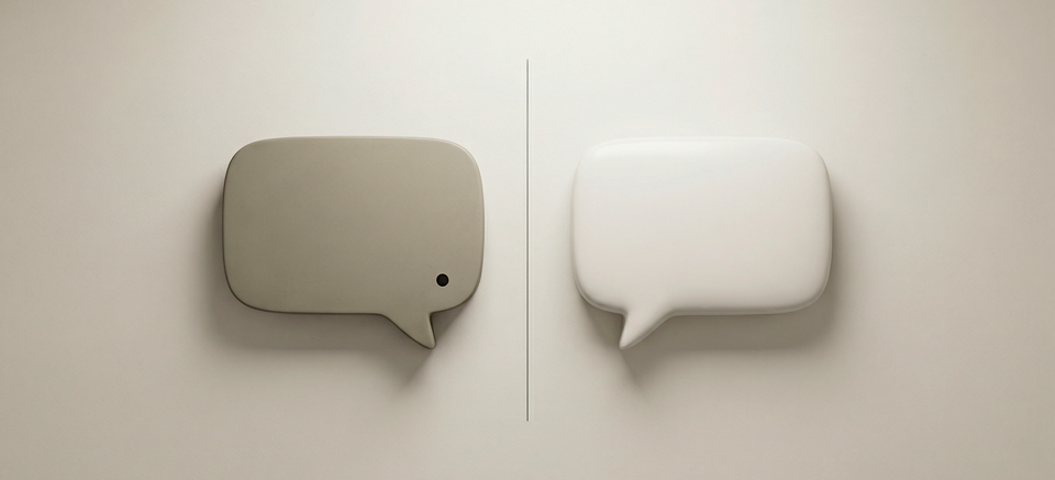 Точки в переписке